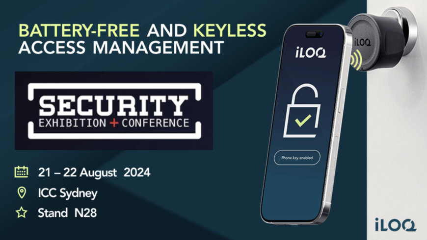 ILOQ BRINGS BATTERY-FREE SMART LOCKING TO THE ASIAL SECURITY EXHIBITION & CONFERENCE